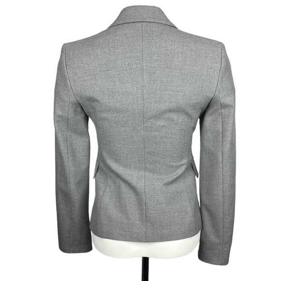 UNITED COLORS OF BENETTON 3 Button Blazer Sz XXS Gray - Picture 3 of 6